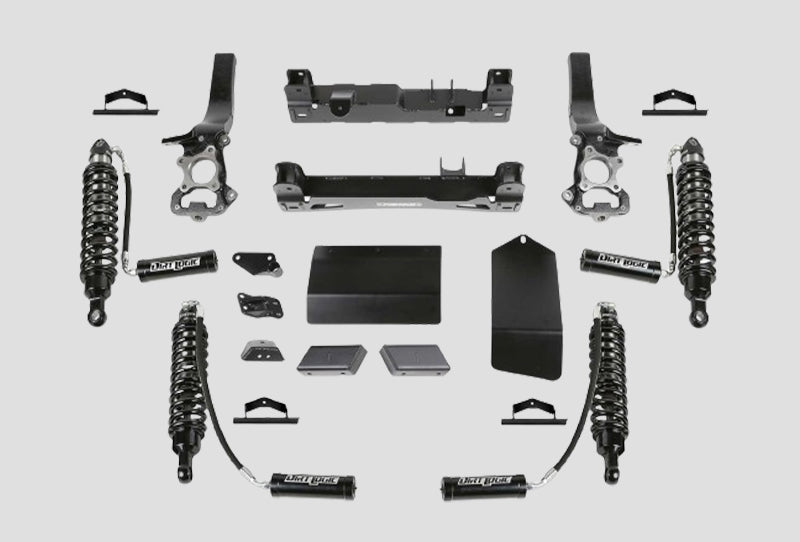 Fabtech 21-24 Ford Bronco 5in Lift System - Component Box 1