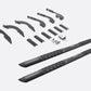 Go Rhino 2024 Toyota Tacoma V-Series V3 Side Step Kit (w/Brackets) - Tex. Blk