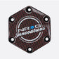 NRG Carbon Fiber w/ Red Texalium Fabrics Horn Delete Button Circular Logo Front/ Back