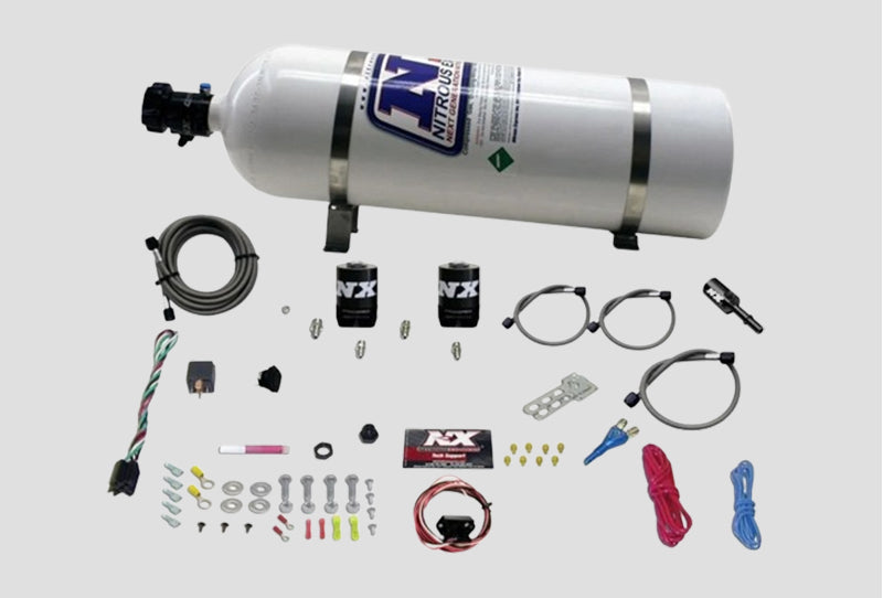 Nitrous Express 2021+ Ford F-150 5.0L Coyote Truck Nitrous Plate System 15lb Bottle