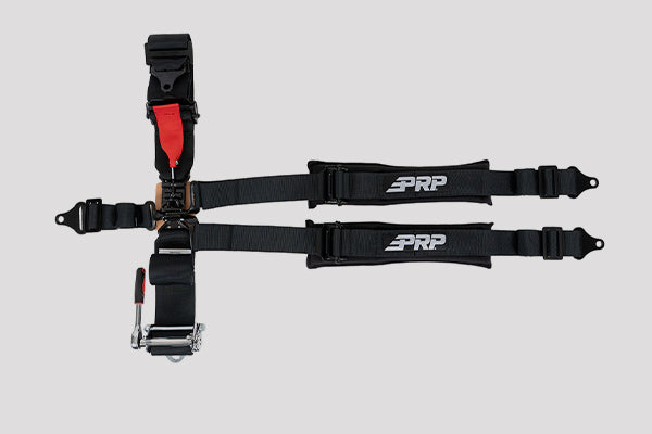 PRP 5.3x2 Harness - 5 Point Harness 3In Lap Belts 2In Shoulder Belts w/ Removable Pads