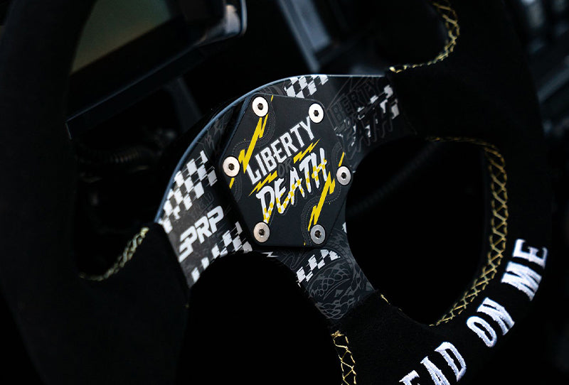 PRP Steering Wheel Center Cap Liberty or Death