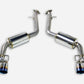 REMARK 19+ Mazda 3 Dual SS Single Wall Tips Axleback Exhaust (Muffler Version)