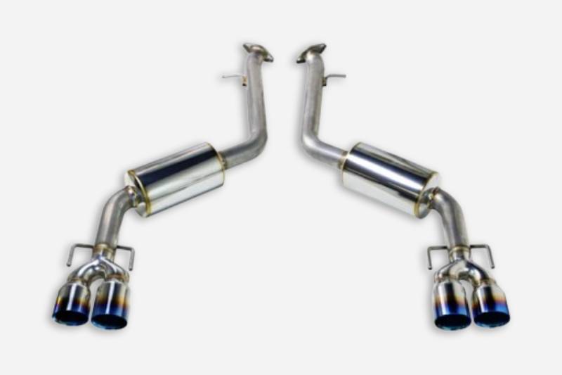 REMARK 19+ Mazda 3 Dual SS Single Wall Tips Axleback Exhaust (Muffler Version)