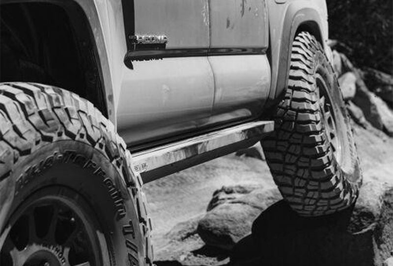 Rock Slide Engineering 05-23 Toyota Tacoma Rock Sliders Drivers Side Black Powdercoat Steel