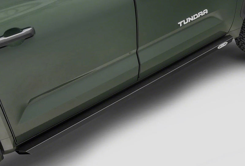 Rock Slide Engineering 22-24 Toyota Tundra Rock Sliders Drivers Side Black Powdercoat Steel