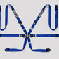 Sparco Belt 6 Pt 2in Pd Blue