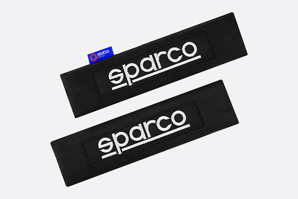 Sparco Belt Pad 3In Black Racing