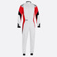 Sparco Suit Competition (Boot Cuff) 66 White/Red
