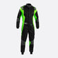 Sparco Suit Futura Size 64 Black/Green
