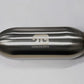 Stainless Bros 3.5in Inlet/Outlet 5in Body x 12in OAL SS304 Louvered Bullet Resonator