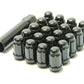 Wheel Mate Muteki Closed End Lug Nuts - Deep Black 12x1.50