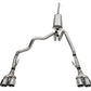 Corsa 22-23 Chevrolet Silverado 1500 Cat-Back Dual Rear Exit with Twin 4in Polished Tips