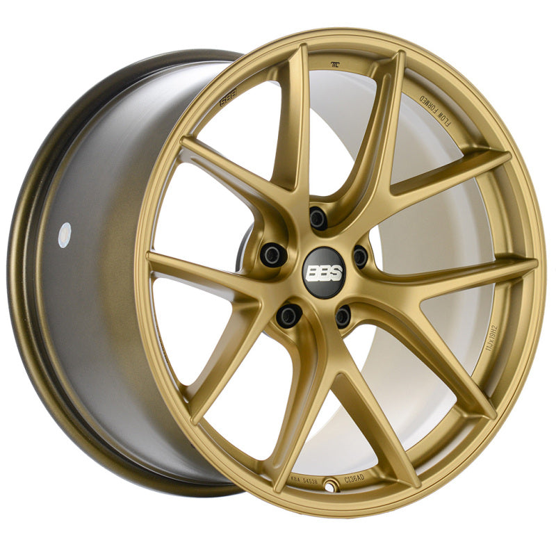 BBS Unlimited CI-R 20x8 ET46 (Face 1) Satin Gold Wheel