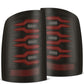 AlphaRex 07-13 GMC Sierra 1500/07-14 2500/3500HD (No Clsc/Dually) Luxx-Series LED Tail Lghts Blk Red