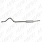 MBRP 2007-2009 Jeep Wrangler (JK) 3.8L V6 4 dr Off-Road Tail Pipe Muffler before Axle