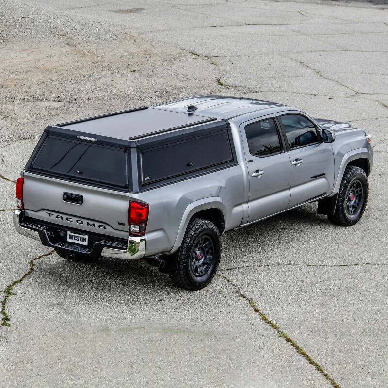Westin 16-23 Toyota Tacoma 6ft. Bed Aluminum Bed Topper Black - Box 1 (Box 2 Required 16-14185B)