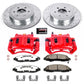 Power Stop 03-04 Dodge Dakota Front Z36 Truck & Tow Kit w/Cals
