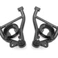 BMR 82-92 F-Body A-arms Lower DOM, Non-adj Delrin Bushings Spring Pocket - Black Hammertone