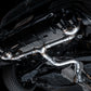 AWE MK8 Volkswagen Golf R 3in Track Edition Quad Exhaust - Diamond Black Tips