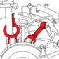 SPC Performance 89-94 Nissan 240SX/90-96 300ZX Rear Adjustable Control Arms