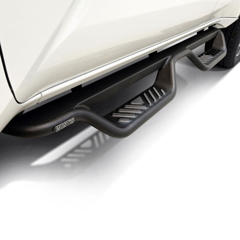 Westin 25-26 Toyota 4Runner Outlaw Drop Nerf Step Bars - Textured Black