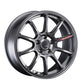 SSR GTV05 5x100 18x7.5 Offset 45 Graphite Gunmetal