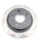 DBA 04-05 Mazda 3 2.3L / 06+ MazdaSpeed3 Rear Slotted 4000 Series Rotor