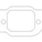 Cometic Pontiac 326-455 V8 .064in ArmorCore Exhaust Manifold Gasket Set