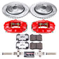 Power Stop 06-10 Jeep Grand Cherokee Rear Z26 Street Kit w/Cals