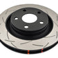 DBA 07-18 Jeep Wrangler (332mm Front Rotor) Front 4000 Series Slotted Rotor