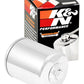 K&N Harley Davidson / Buell 3in OD x 4.063in H Chrome Oil Filter