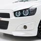 Oracle 12-16 Chevrolet Sonic LED Headlight Halo Kit - Blue