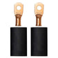 Moroso 1/4in Dia Stud 6 GA Wire Crimp/Solder Battery Cable Terminal Kit (2 Pack)