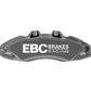 EBC Racing 12-17 Ford Fiesta ST (Mk7) Front Left Apollo-4R Anodised Caliper