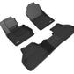 3D MAXpider 2011-2018 BMW X3/X4 F25/F26 Kagu 1st & 2nd Row Floormats - Black