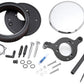 K&N Street Round Metal Intake System - Harley Davidson - Red Filter 6-8 Size 2.4in In Dia 2.5in H