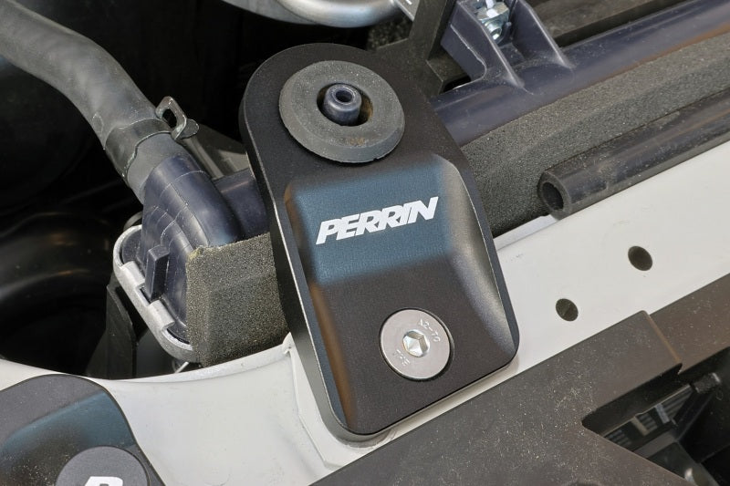 PERRIN 15-21 Subaru WRX / STI Upper Radiator Bracket Set - Black