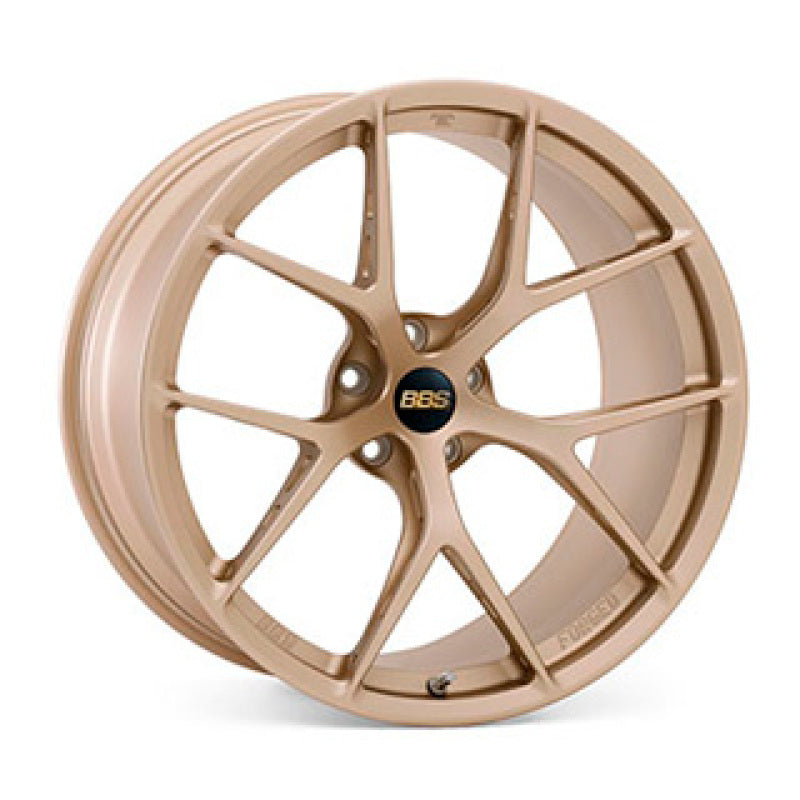 BBS FI-R Evo 20x10.5 / 5x112 / ET15 / CB66.5 - White-Gold Wheel (BMW G8x M2/3/4)