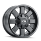 ION 141 20x9 / 8x170 BP / 18mm Offset / 125.2mm Hub Satin Black Wheel