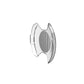 KC HiLiTES SlimLite 8in. LED Light Shield SAE Driving (Shield Only) - Clear