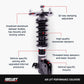 Air Lift Performance 09-16 Audi A4 / 07-17 Audi A5 Coilover Kit