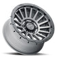 Icon Alloys Recon Pro Satin Charcoal- 18 X 9 - 6 X 5.5 - 0MM 5in BS