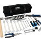 PRP 35pc Can-Am Roll Up Tool bag Tool kit - Black