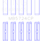 King Engine Bearings General Motors Duramax Diesel (Size +0.25mm) Main Bearing Set