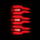 AlphaRex 07-14 Chevrolet Silverado 1500/2500HD/3500HD Luxx-Series LED Tail Lights Black/Red