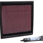K&N 8.5in O/S Length x 8.375in O/S Width x .75in H Ducati Replacement Air Filter