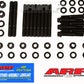 ARP Little M Iron Main Caps 4 Bolt Splayed Main Stud Kit - Black
