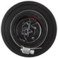 K&N 1.5in Flange ID x 3in OD x 2.5in H Chrome Finish Rubber Base Crankcase Vent Filter