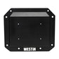 Westin 21-25 Ford Bronco (Excl. Sport) Spare Tire Delete Plate - Tex. Blk